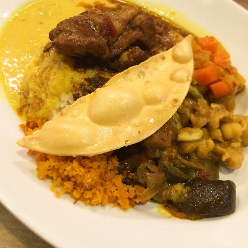 スリランカ ライス&カレー(Apsara Restaurant&Bar (アプサラ レストラン&バー))