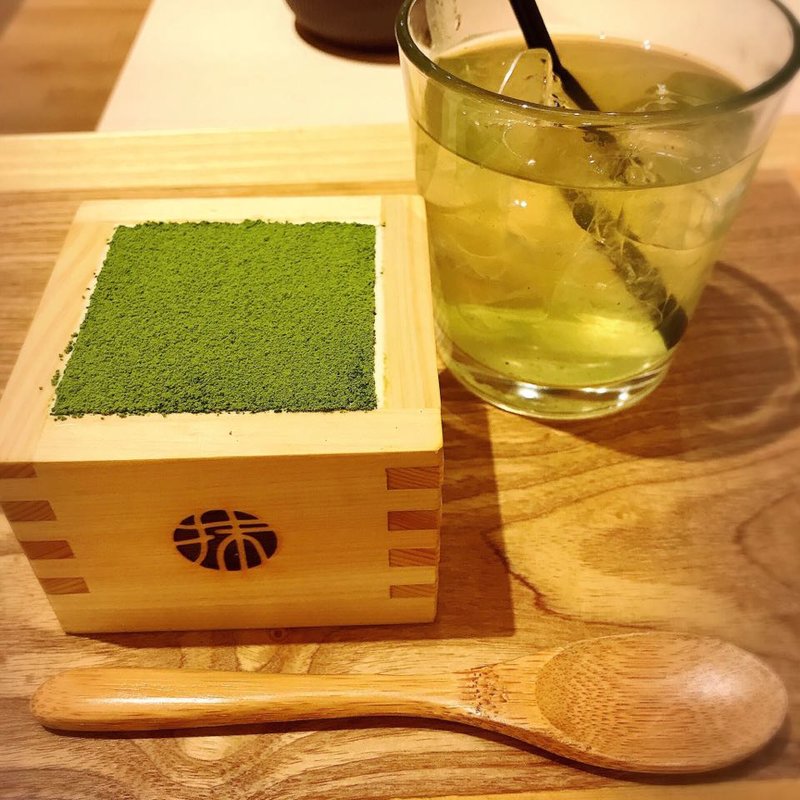 宇治抹茶のティラミス(MACCHA HOUSE 抹茶館 なんばウォーク)