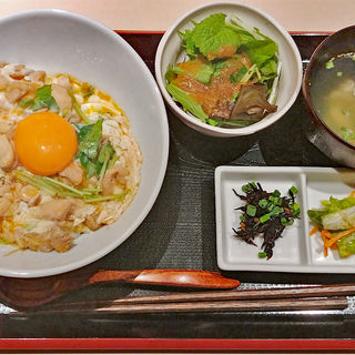 比内地鶏の親子丼(六本木 焼鶏 輪（Yakitori-RIN Roppongi,Tokyo）)
