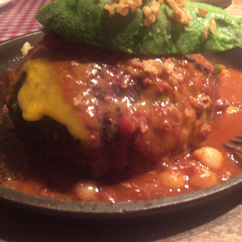 メキシカンハンバーグ300g(KURAUZO ハンバーグ&ステーキ食堂)