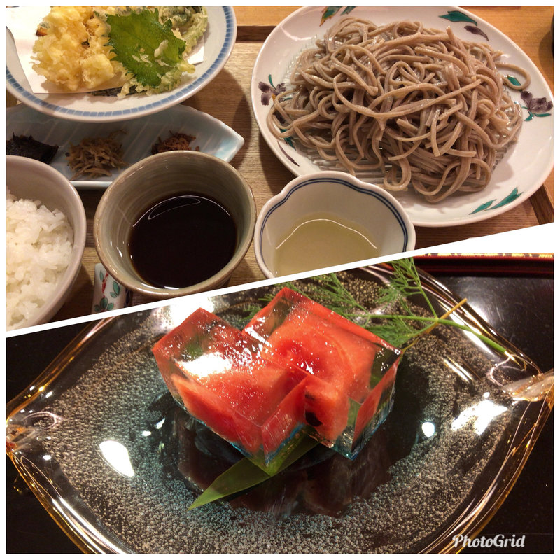 てんぷら蕎麦(日本料理 赤坂浅田)