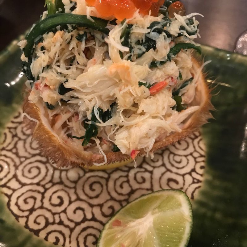 毛ガニ(俺の割烹 銀座本店)