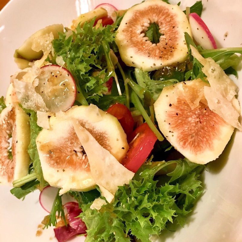 いちじくのサラダ(あじ)