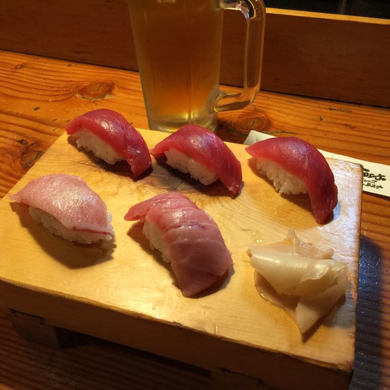 マグロ祭りなんと500円！(や台ずし 小手指駅北口町)