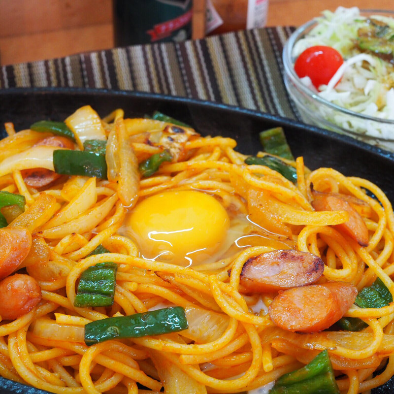 昔懐かしナポリタン(Cosmetic & Cafe HAKAMADA)