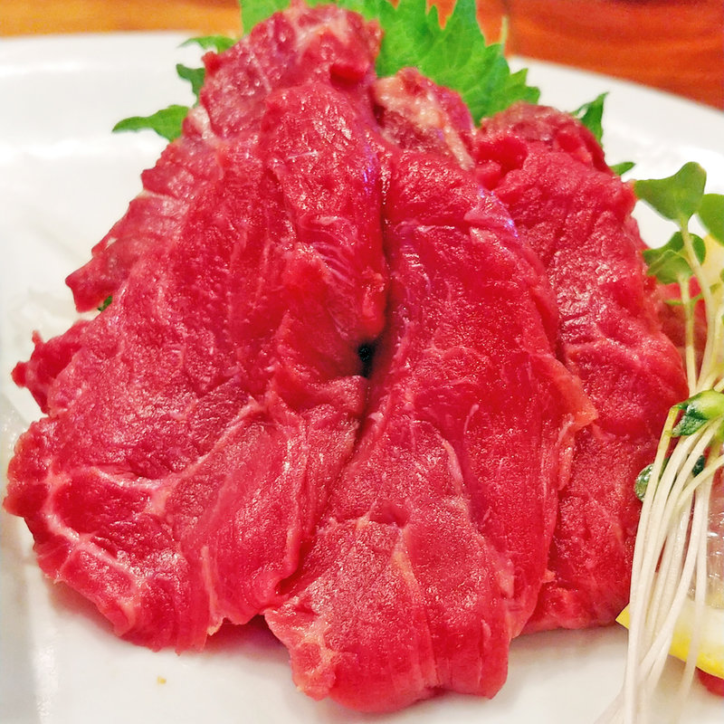 赤身肉馬刺し(筋肉食堂 )