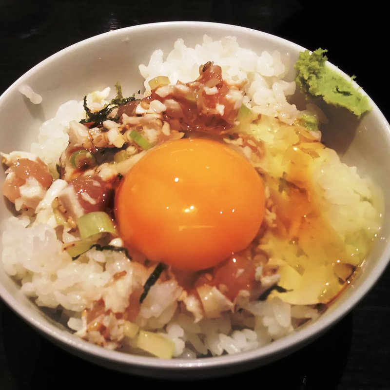 ささみユッケごはん(麺屋 武一 アトレ川崎店)