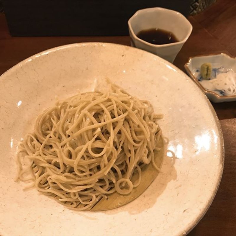 ざるそば(細巻きと蕎麦 あおの)