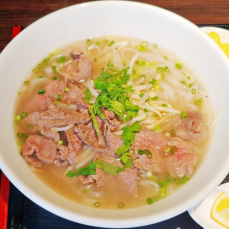 Aセット（牛肉フォー＋揚げ春巻き）(1988 Quan)