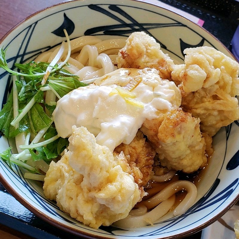 タル鶏天ぶっかけ(丸亀製麺 掛川店 )