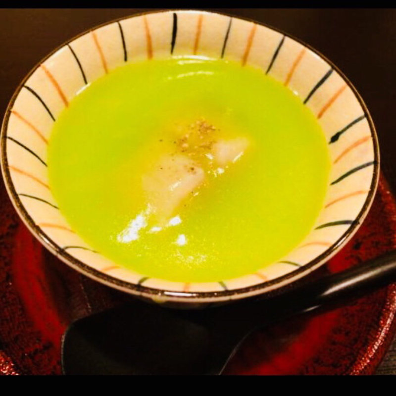 枝豆のすり流し(料理 澤)