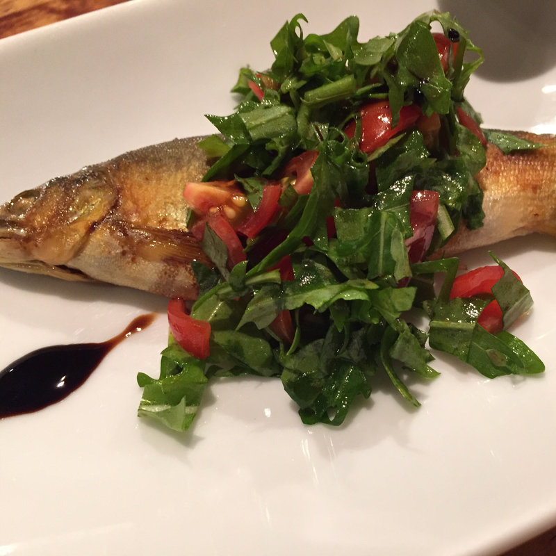 鮎のコンフィ(をさむ)