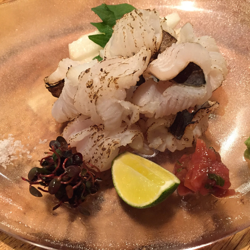 鱧の炙り(をさむ)