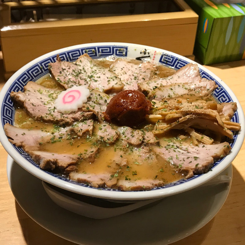 からみそチャーシューメン（大盛り）(からみそラーメン ふくろう 名駅店)