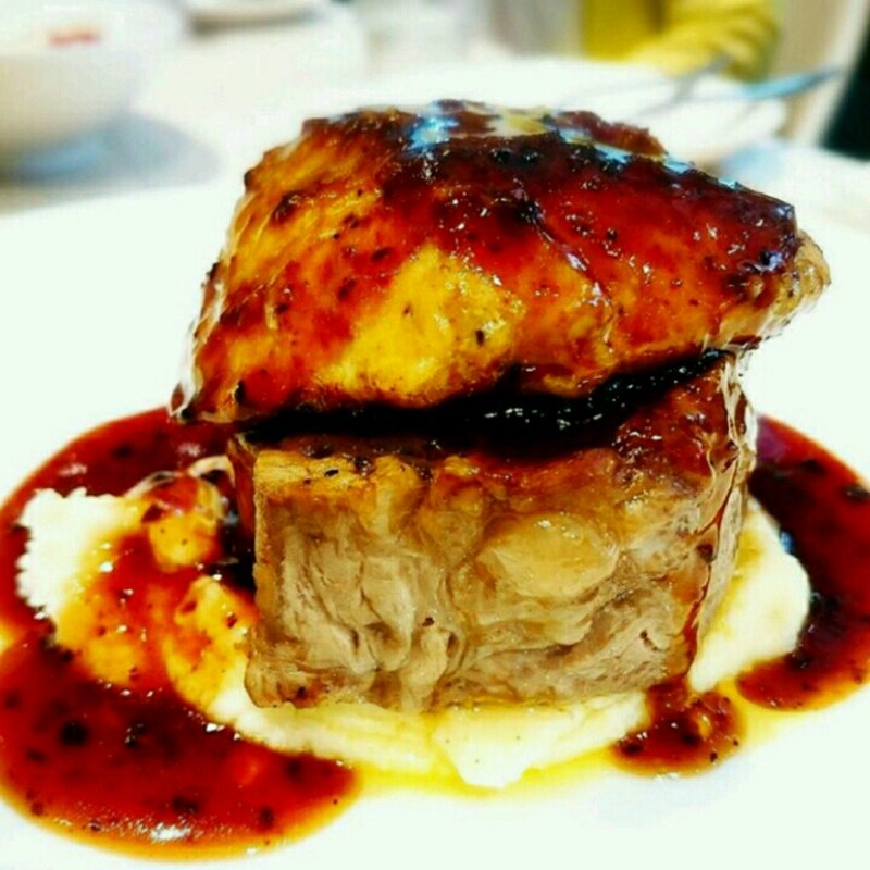 牛フィレとフォアグラのロッシーニ(俺のフレンチ 博多)