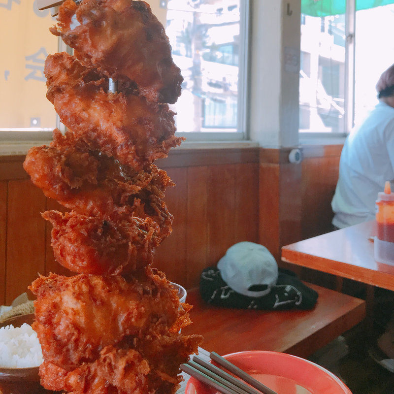 ロケチキ定食(ロケットチキン茅ヶ崎店)
