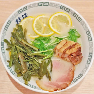 檸檬塩拉麺(熊本ラーメン 桂花 池袋東武店)