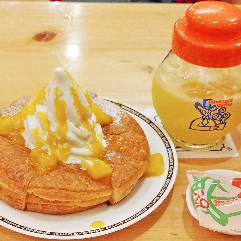 シロノワール爽夏(さやか)(コメダ珈琲店 池袋西武前店)