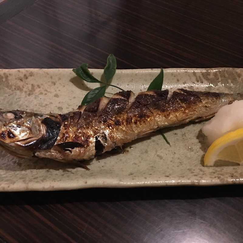 イワシの塩焼き(炉端 さくら)