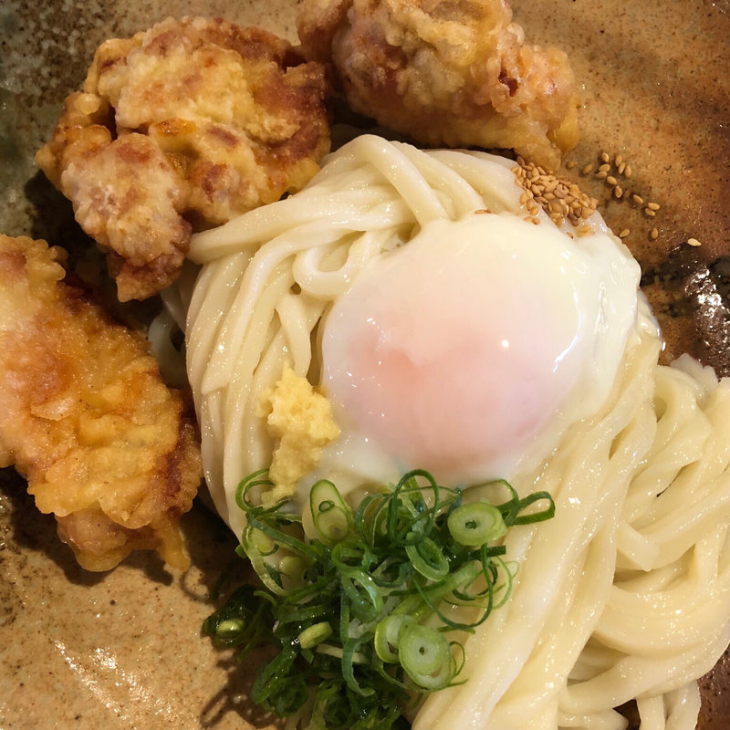 とり親子ぶっかけ(麺喰 （udon and cafe ）)
