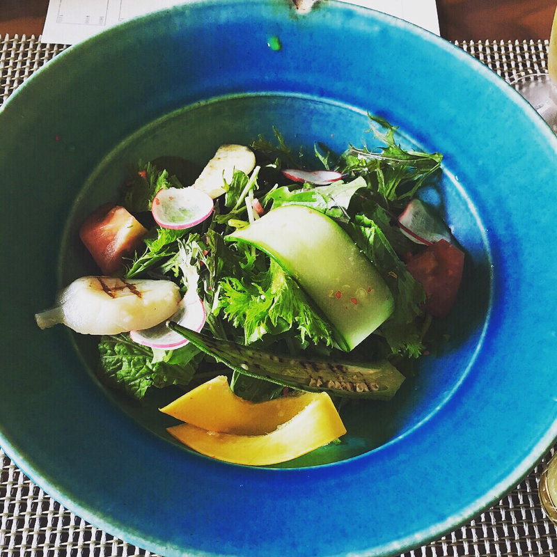 朝採り野菜のサラダ(プレーゴ籐吉 （PREGO TOKICHI）)