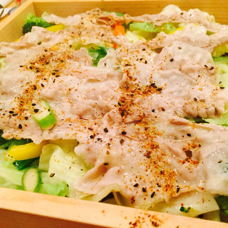 黒豚蒸ししゃぶ(いちにいさん 天文館店 )