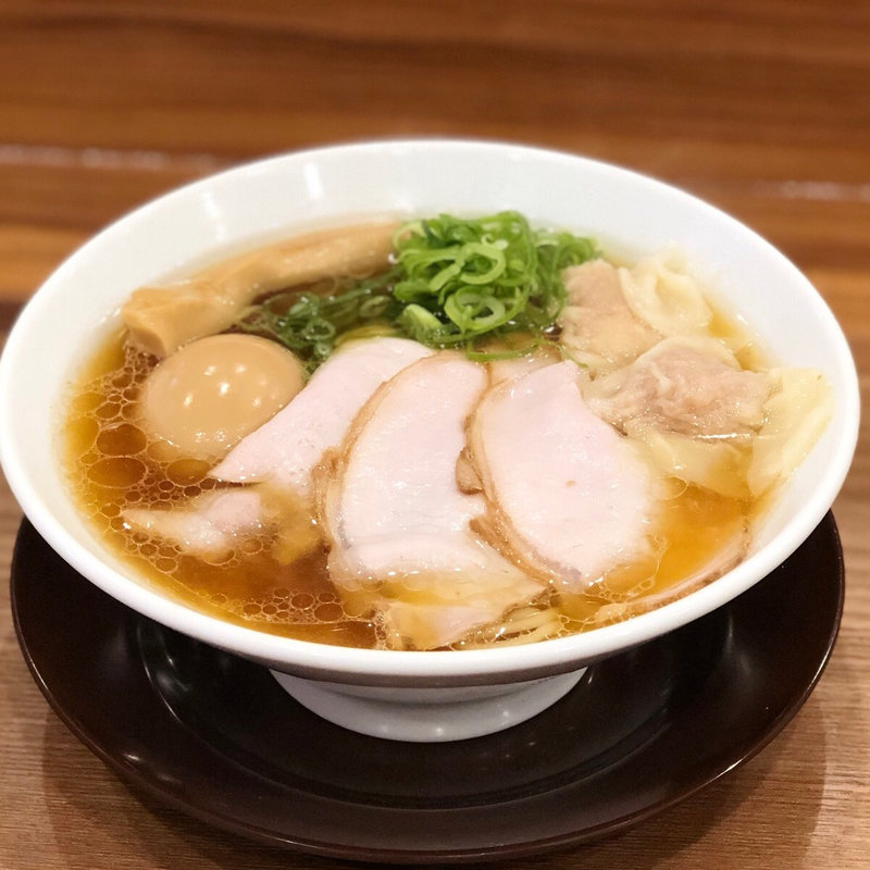 丸鶏特製(中華そば ココカラサキゑ)