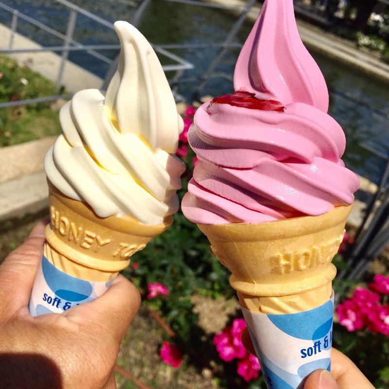 ローズソフトクリーム(“R”RIVERSIDE GRILL＆BEER GARDEN)