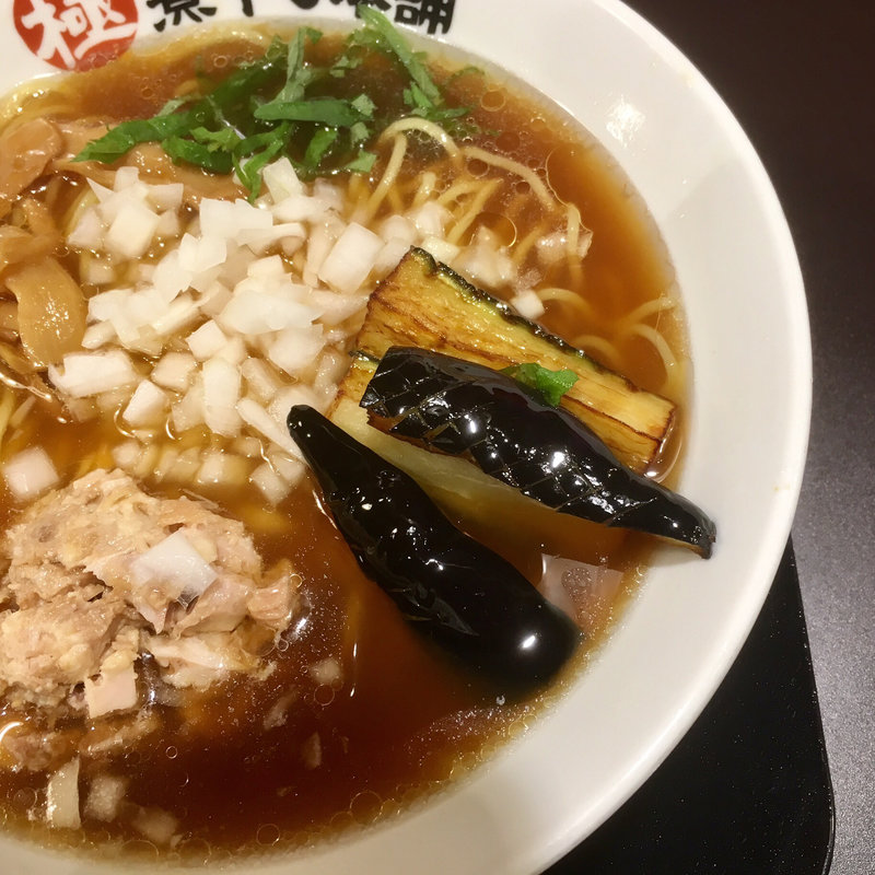冷やし煮干しラーメン(煮干しラーメン山岡家 狸小路4丁目店)