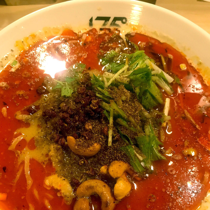 汁あり担担麺（すごく痺れる）(175°DENO担担麺GINZa(175°GINZa))