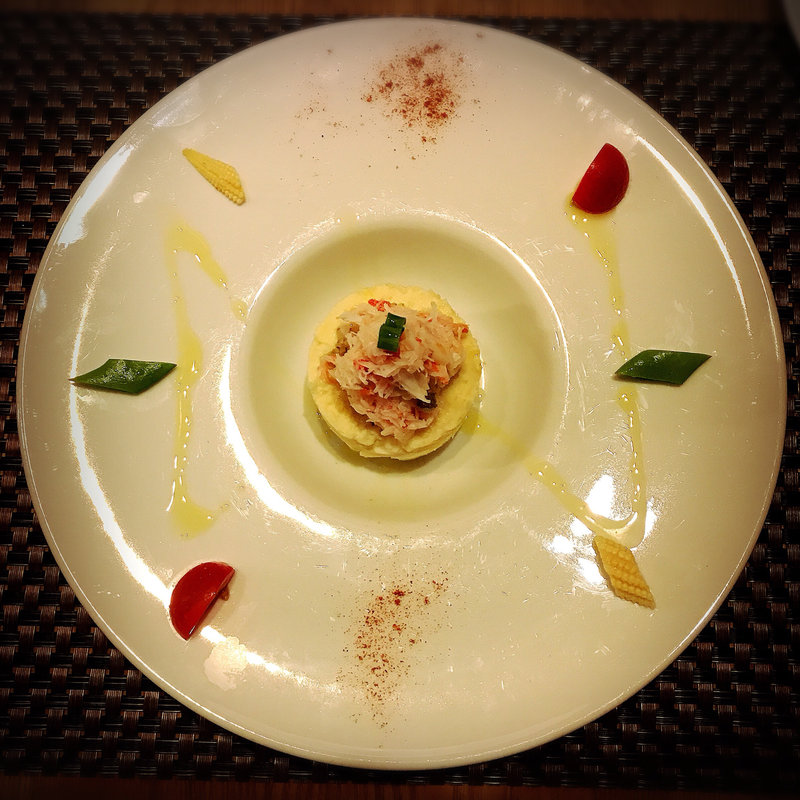 登別産本ズワイガニとメークインのポテトサラダ わさび風味(ビストロ K （bistro K）)