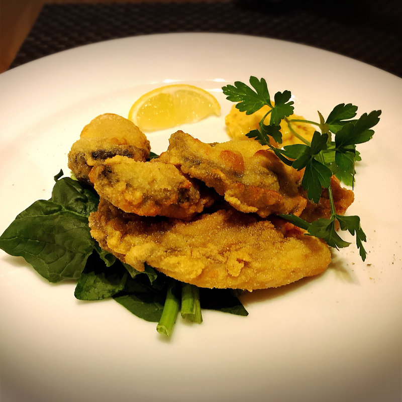 広島県産カキのフリット シャンパン風味のタルタルソース添え(ビストロ K （bistro K）)