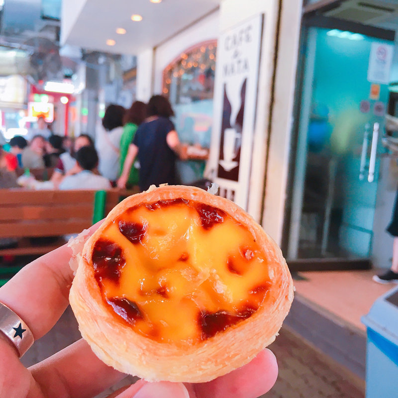 葡撻(エッグタルト)(Margaret's Cafe e Nata (瑪嘉烈蛋撻店))