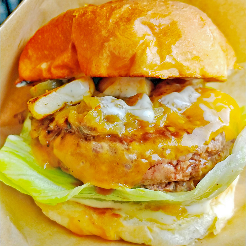 ブルーチーズビーフバーガー(ILLOGIC NISHIAZABU)