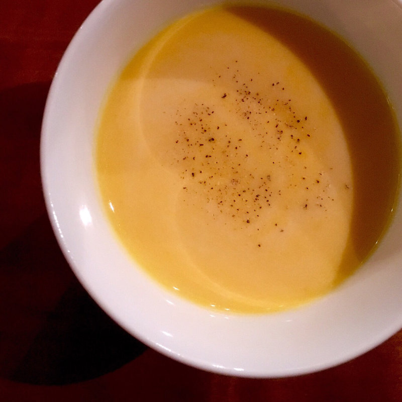 かぼちゃの冷製ポタージュ(コノ花まひろ )