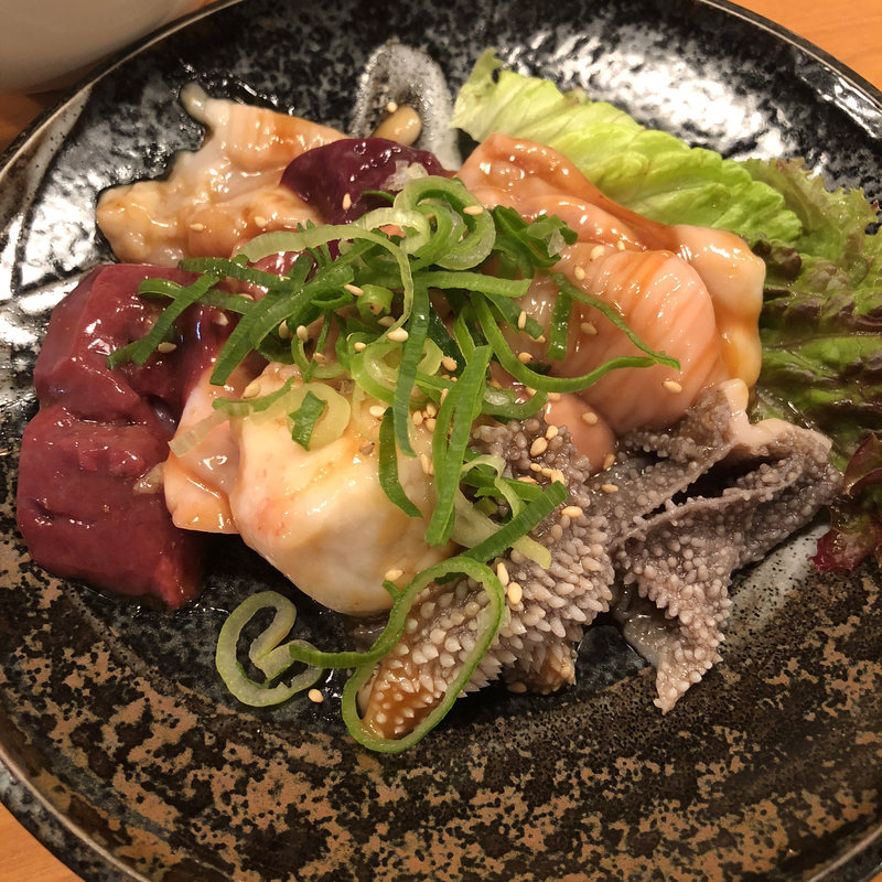 ホルモン定食(まるふく )