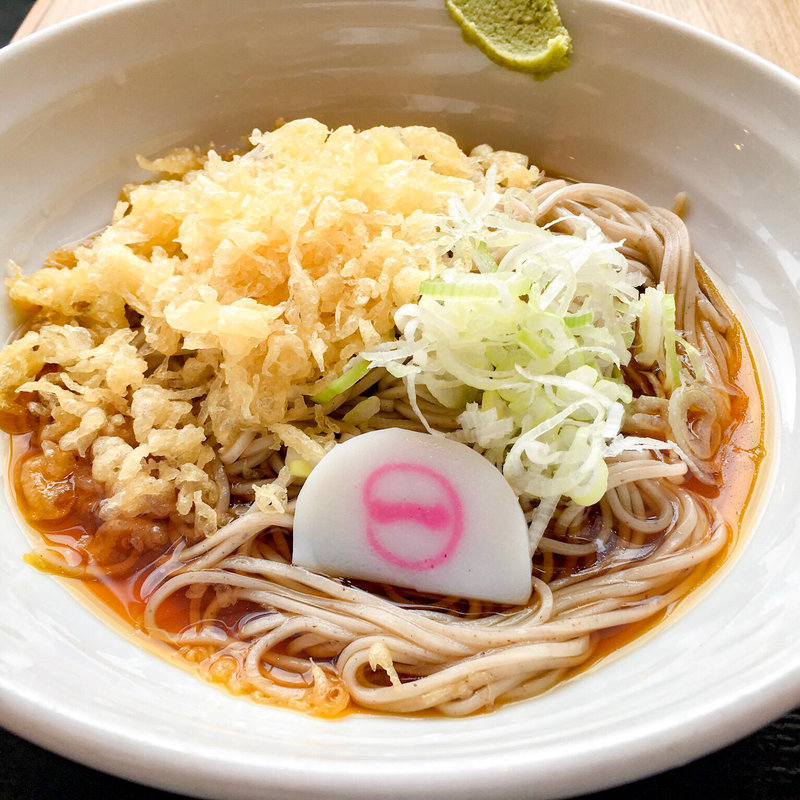 冷やしたぬきそば(そばいち ペリエ海浜幕張)