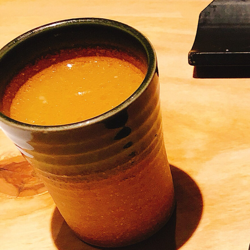 8時間かけて取った贅沢鶏スープ(中目黒いぐち上ル)