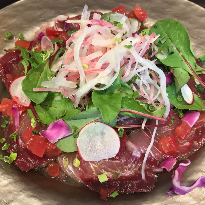 館山市 船形鮮魚直送!! 房総地魚のカルパッチョ(ITALIAN KITCHEN BUONO ららぽーとTOKYO-BAY店)