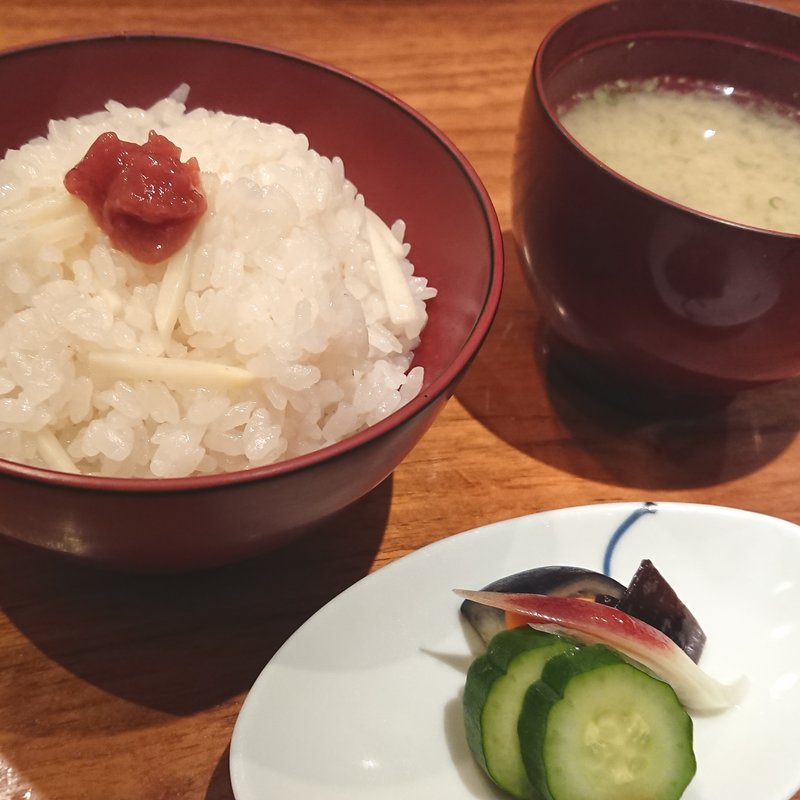 新生姜の釜めし(作一)