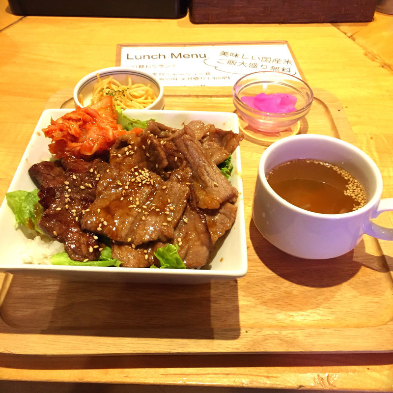 肉屋直送！ ハラミ&カルビ丼(みみずく25)