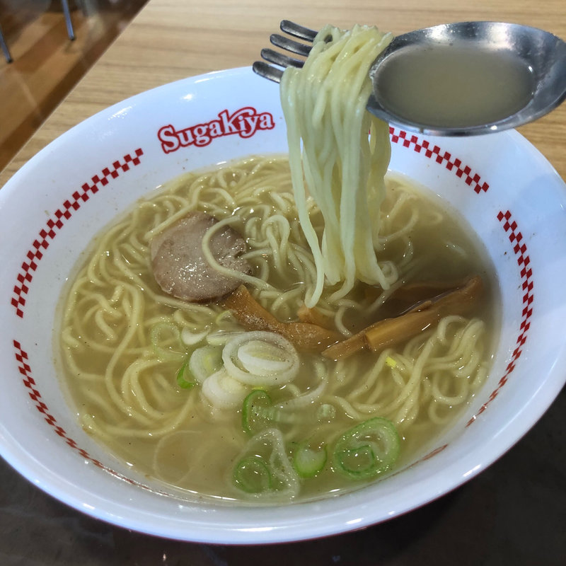 ラーメン(スガキヤ イオンモール日根野店)