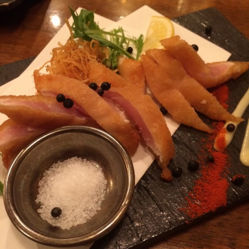 大和肉鶏の瞬間唐揚げ(天満橋 焼き鳥 居酒屋 和元 (わげん))