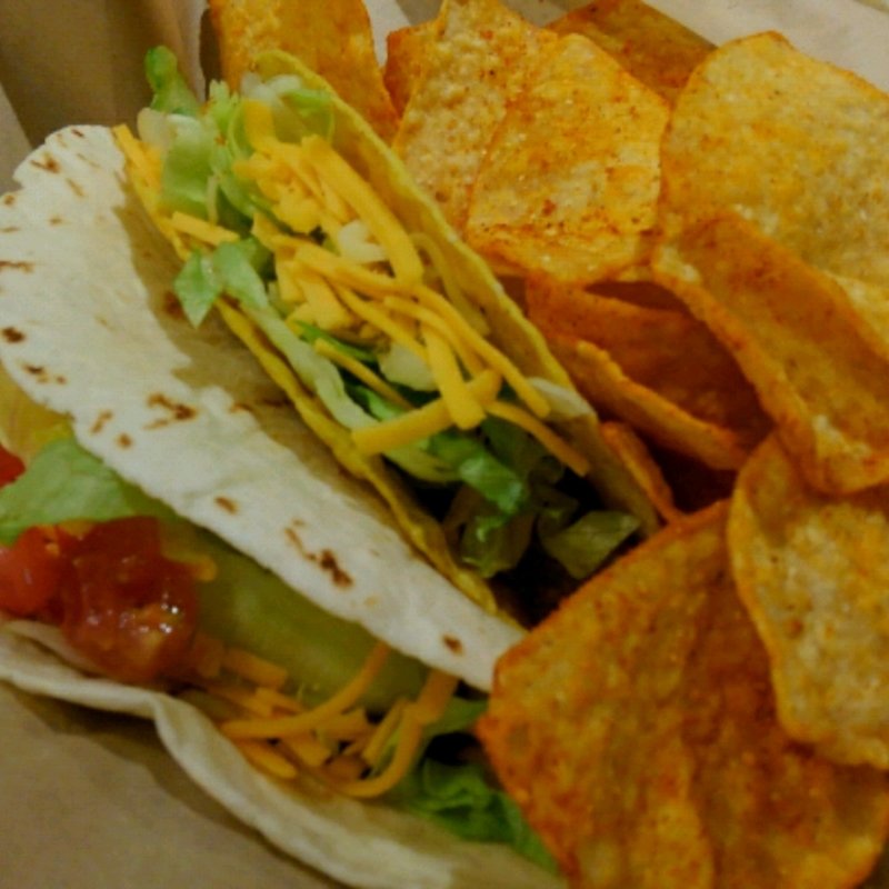 2タコスのドリンクセット(タコベル アクアシティお台場店)