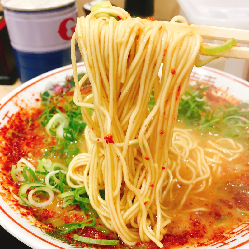 ピリ辛中華そば(中華そば 花京 大正店)