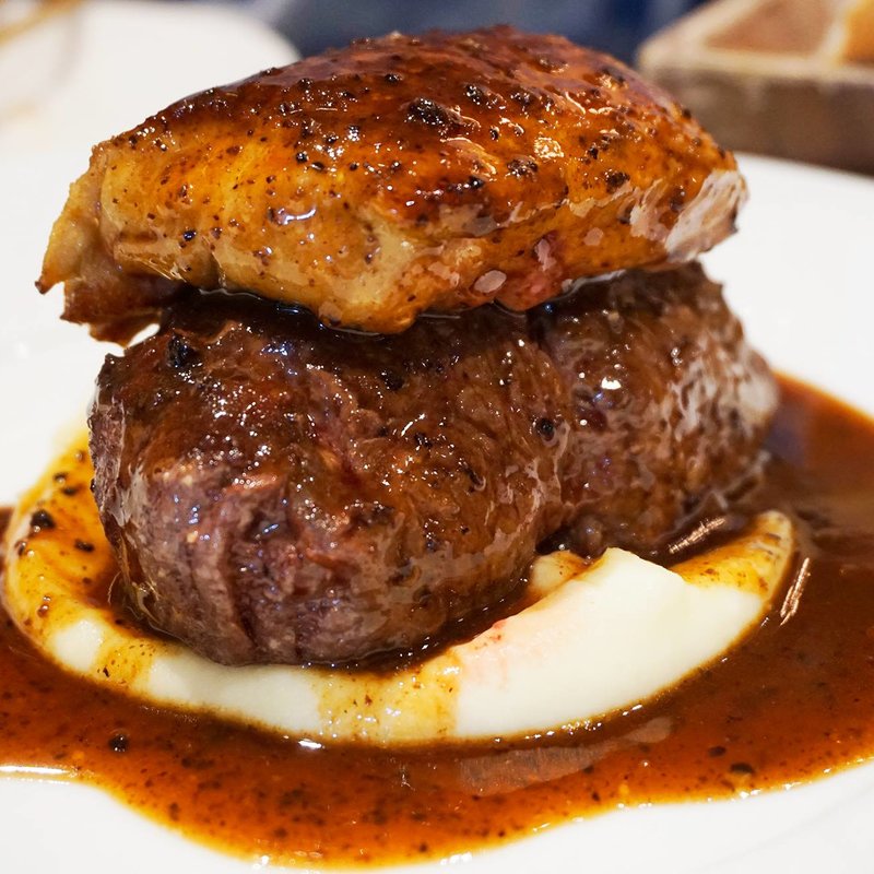 牛フィレ肉とフォアグラのロッシーニ(俺のフレンチ 博多)