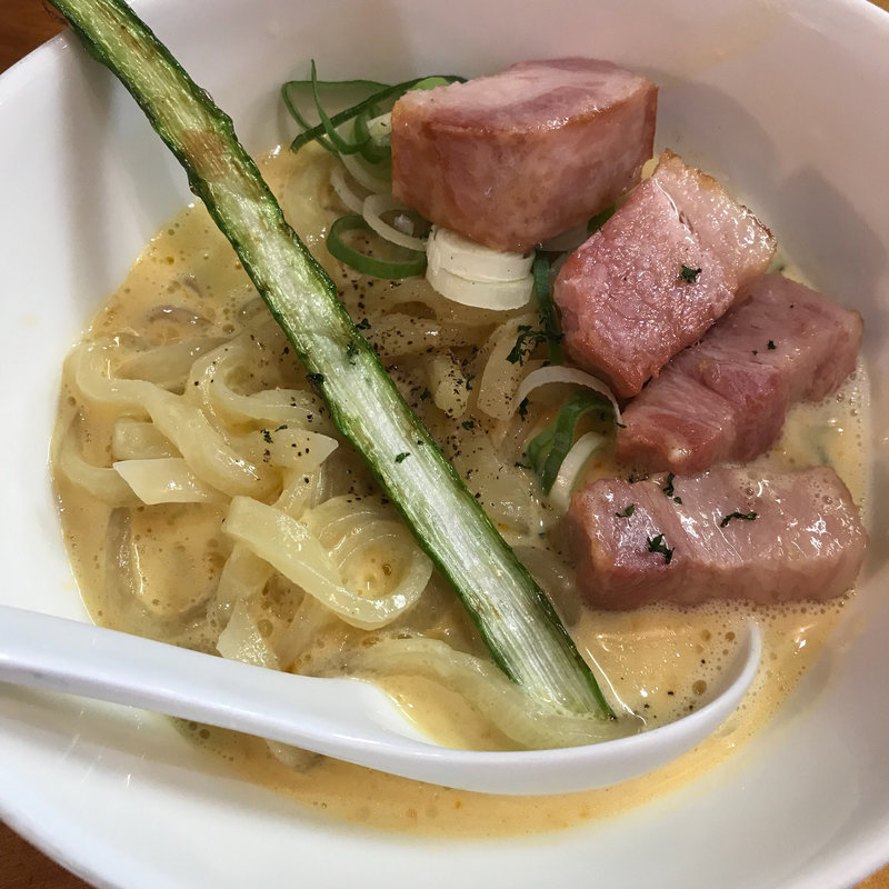 和製カルボナーラ(我龍)