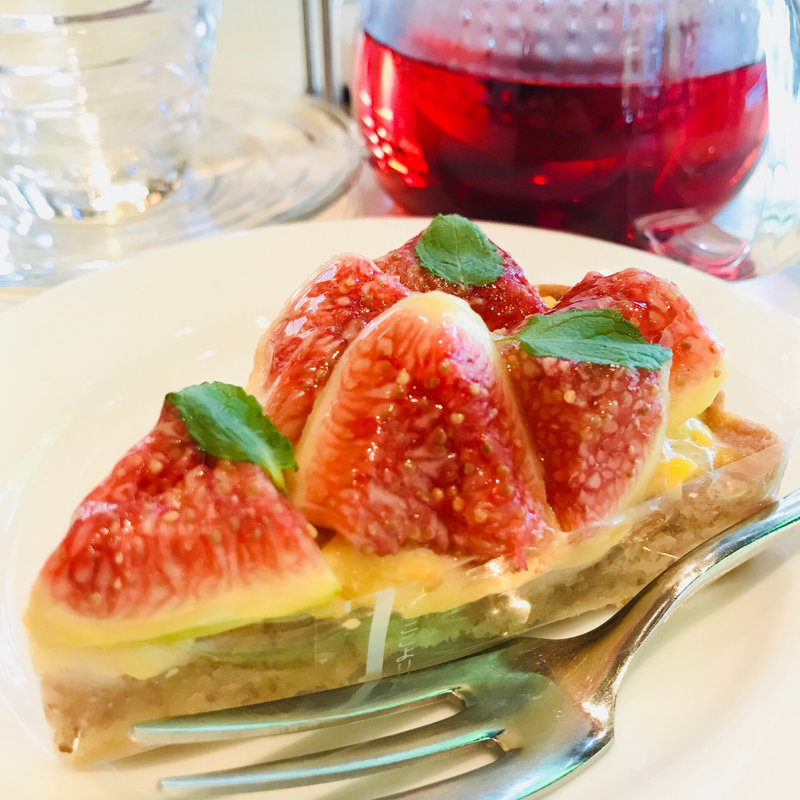 いちじくのタルト(ホワイトグラスコーヒー 福岡店)