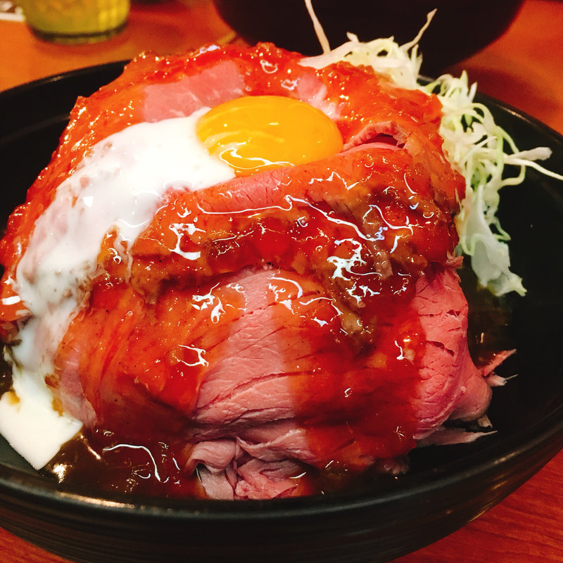 ビーフ丼(若手)(せじけんビーフ酒場 吉祥寺本店)