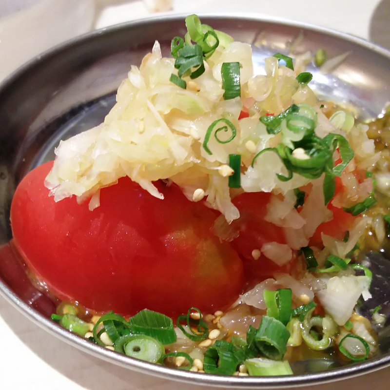 ねぎだくトマト(屋台屋 博多劇場 蒲田店)